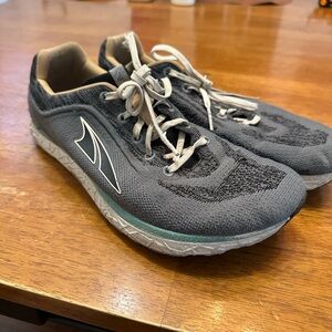 Altra Escalante Charcoal Knit Running Shoes with Teal Accent